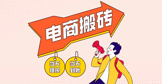 (14310期)电商搬砖项目,单机日收益300+,非常暴力,小白上手就会-爱上资源站