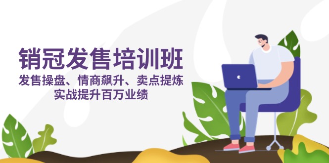 (14203期)销冠 发售培训班:发售 操盘+情商 飙升+卖点 提炼,实战提升百万业绩-爱上资源站